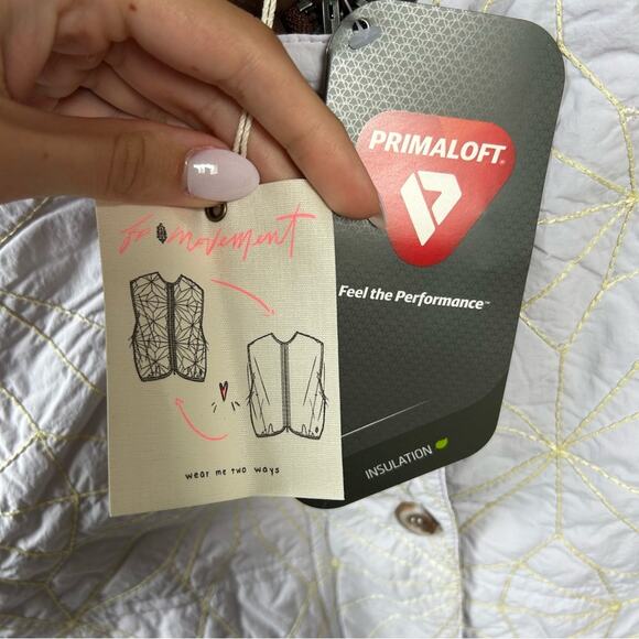 Free People Movement Kacie Reversible Quilted Liner Vest Size Large NWT - Picture 7 of 14